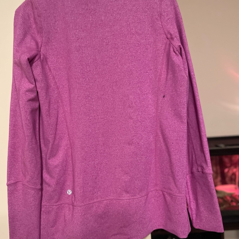 Lululemon jacket size 8 color pink